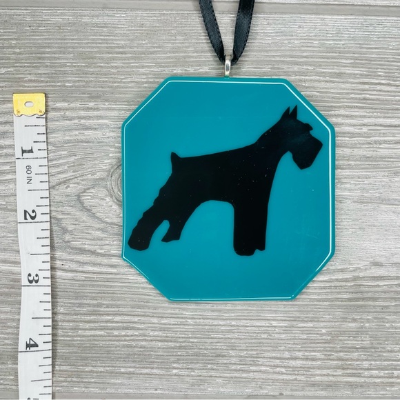 Stained glass sun catcher scottie dog terrier coaster decoration orniment art - Picture 3 of 4